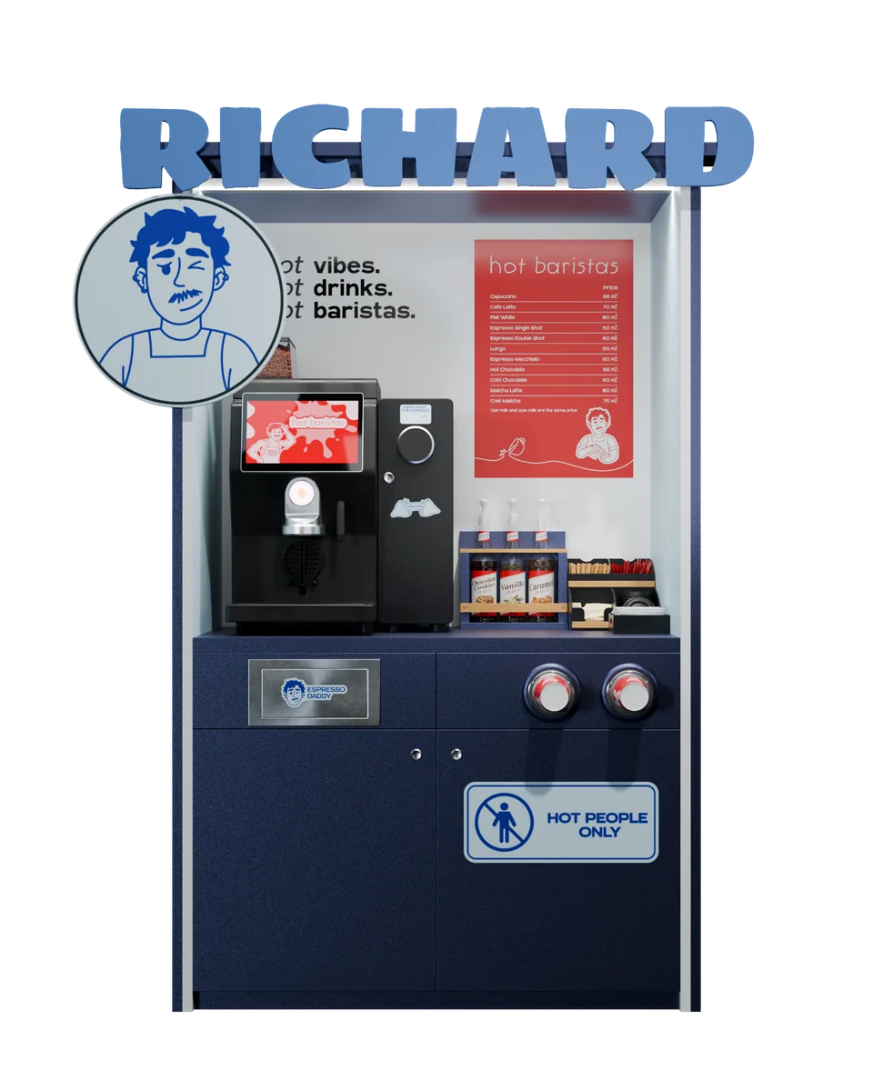 Richard — Hot Baristas station